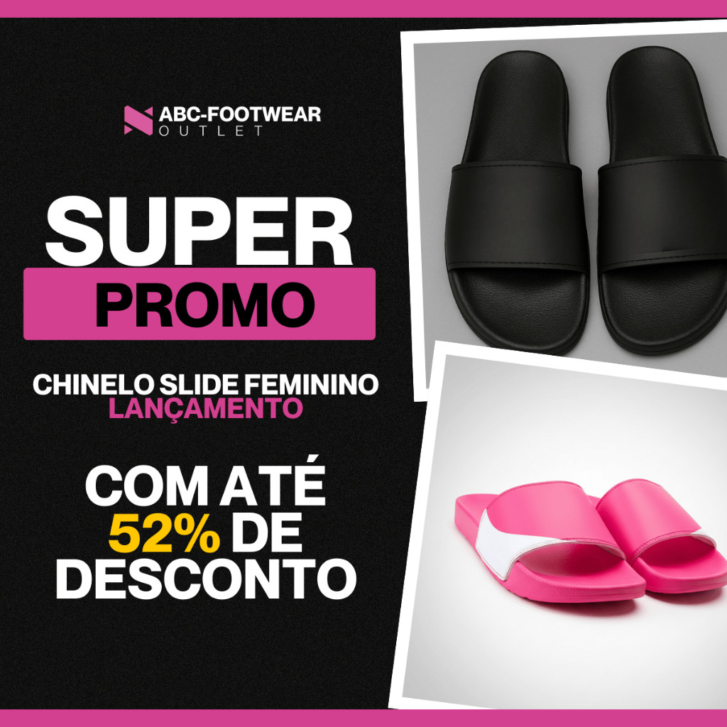 Chinelo slide feminino lançamento leve confortável macio resistente antiderrapante envio imediato