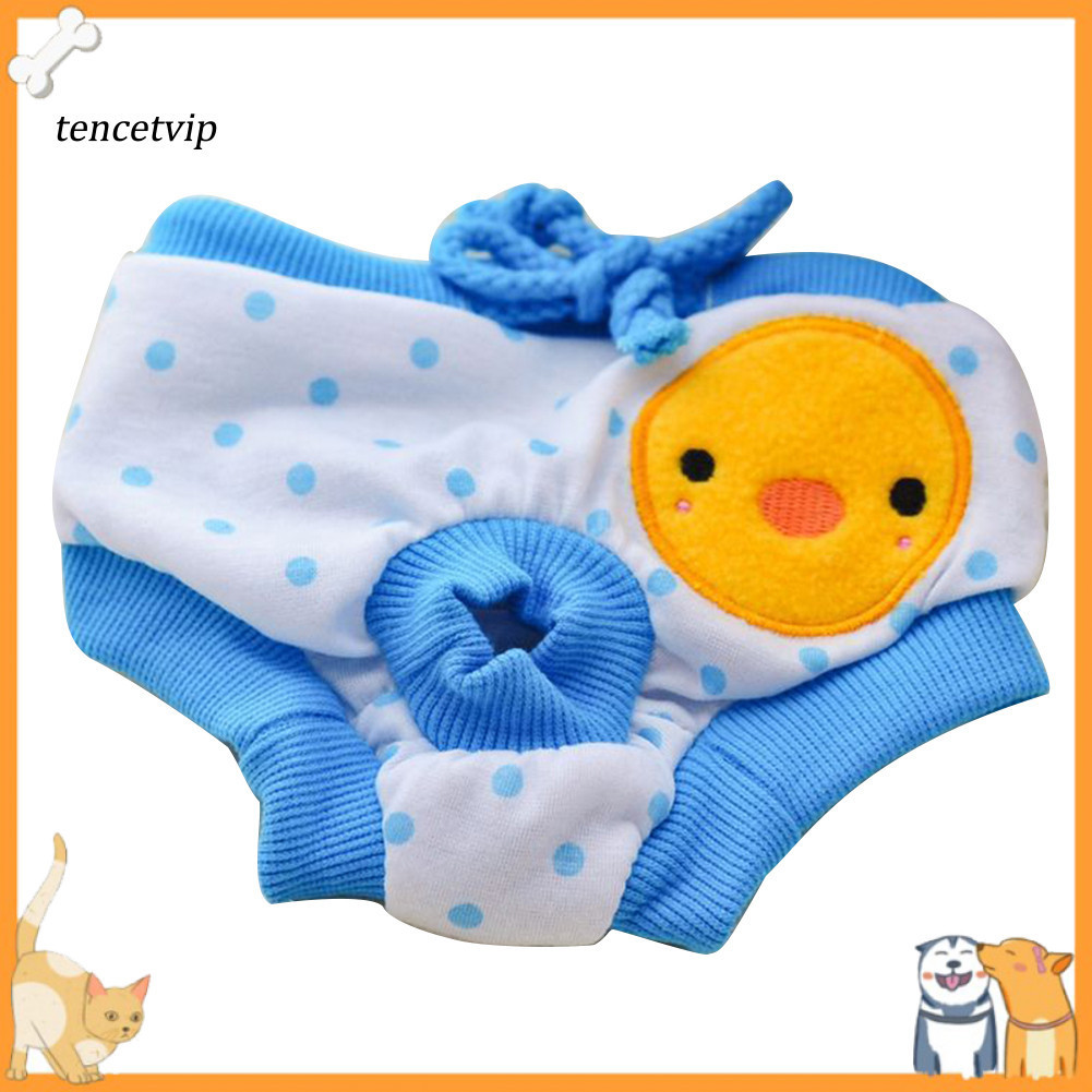 Vip Pet Feminino Cachorro Filhote De Calça Fralda Menstrual Fisiológica Sanitária Calcinha Curta