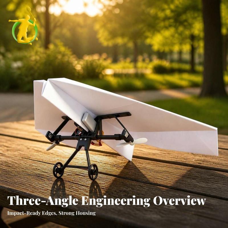 [Asiyy] Kit De Avião De Papel De Controle Sem Fio DIY RC Módulo De Alimentação Elétrico Fácil De Voar Para Iniciantes