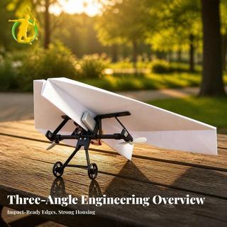 [Asiyy] Kit De Avião De Papel De Controle Sem Fio DIY RC Módulo De Alimentação Elétrico Fácil De Voar Para Iniciantes