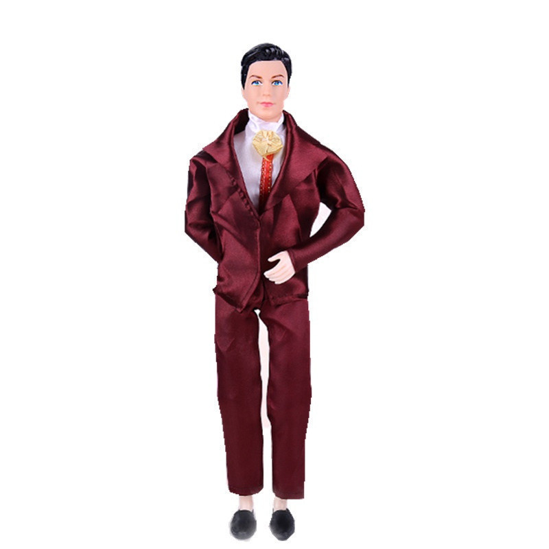 30cm Boneca Príncipe 1/6 Menino Brinquedo Namorado Roupa Corpo Presente