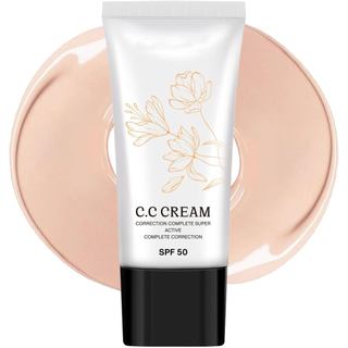 CC Cream Coreano que Muda de Cor, CC Cream Coreano com FPS 50, CC Cream Coreano Autoajustável para Pele Madura, CC Cream