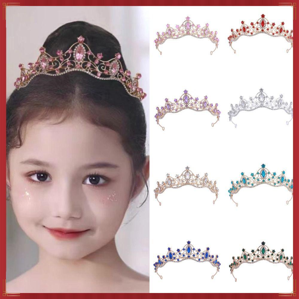 Rainha Princesa Coroa , Tiara De Cristal Barroco Vintage , Acessórios Para Cabelo Strass Noiva