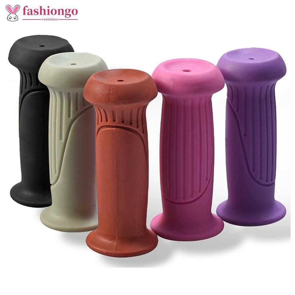 FASHIONGO 1 Par De Capa De Borracha Para Bicicleta Infantil , Scooter De Equilíbrio , Antiderrapante , Resistente Ao Des
