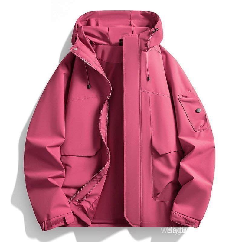 Jaqueta Feminina Uniqlo para Atividades ao Ar Livre, Leve, Impermeável, Resistente ao Vento, Casaco Casual com Capuz Mo