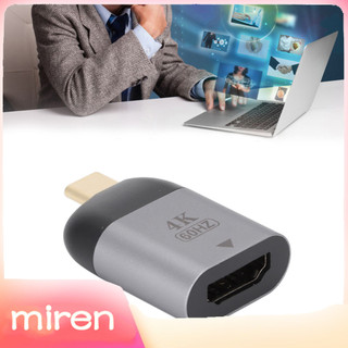 Miren.br UPALDHOU Interface Multimídia Tipo C para HD 4K 60 Hz Adaptador Conversor Corporal Suporte de Vídeo Corporal