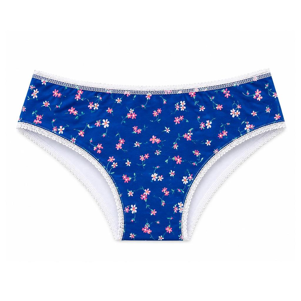 Calcinha Estampada Infantil com Forro em Algodão Confortáveis e Macias para Meninas de 1 a 9 Anos