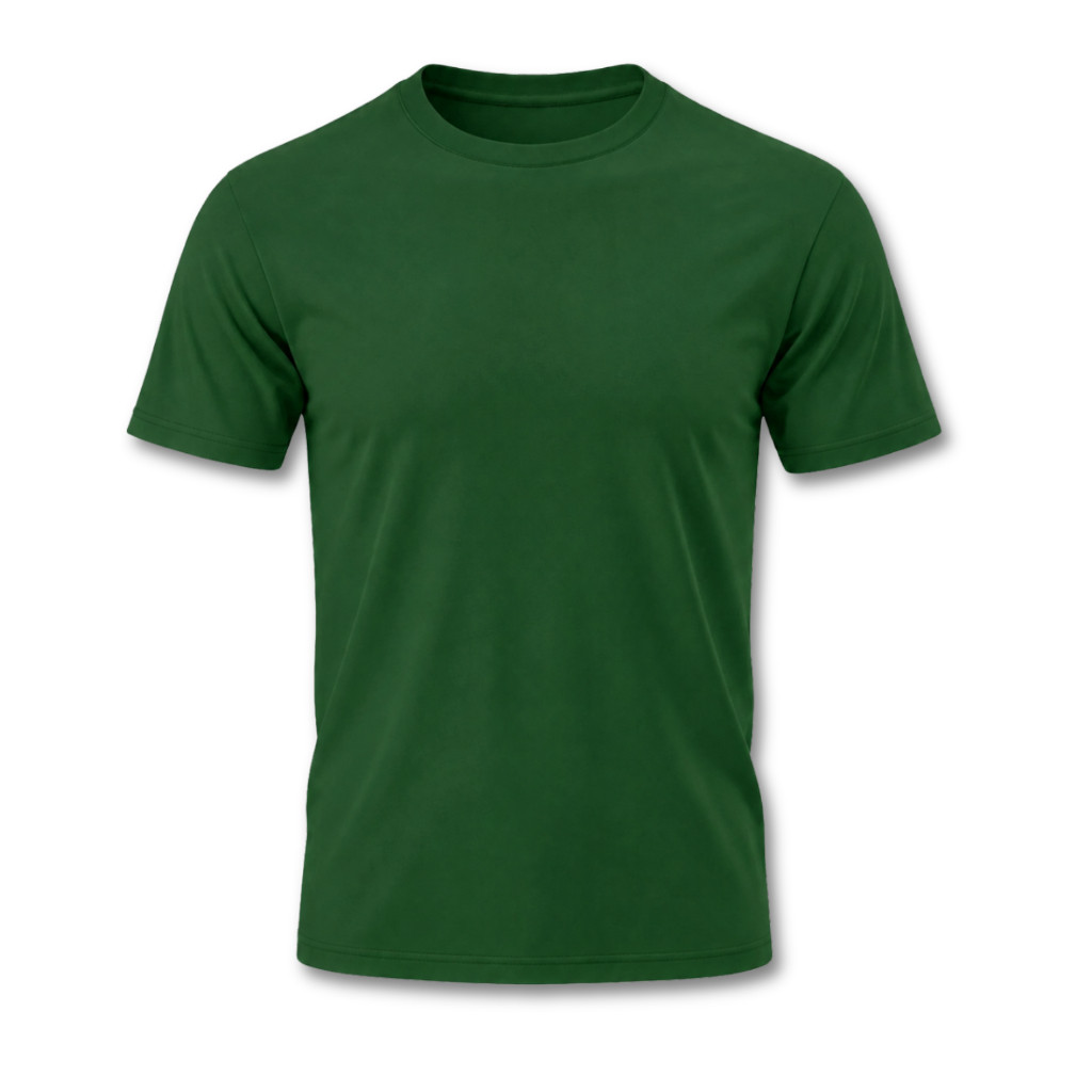 Conforto e Durabilidade em Primeiro Lugar!  A camiseta masculina verde é confeccionada em 100% algodão, garantindo um t