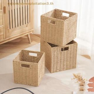 Casa EE Dobrável Imitação De Rattan Organizador De Roupas Sujas Tecido À Mão Cesto De Lavanderia De Grande Capacidade Pa