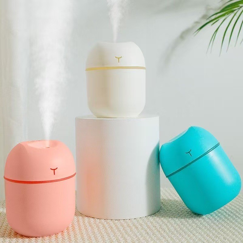 Umidificador de ar pequeno Mini grande Volume nevoeiro quarto presente aniversário umidificador Aroma difusor cabeceira 