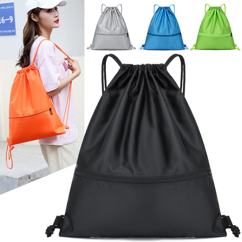 Mochila de bolso com cordão de grande capacidade Mochila com cordão