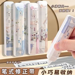 Fita de correção de desenho animado tipo caneta invisível de alto valor ins cor de papel Original correção de estudante 