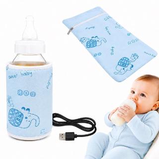 Aquecedor De Mamadeira USB Portátil Capa Térmica Leite Água Bebê Carro Casa Viagem Passeio Bolsa Térmica