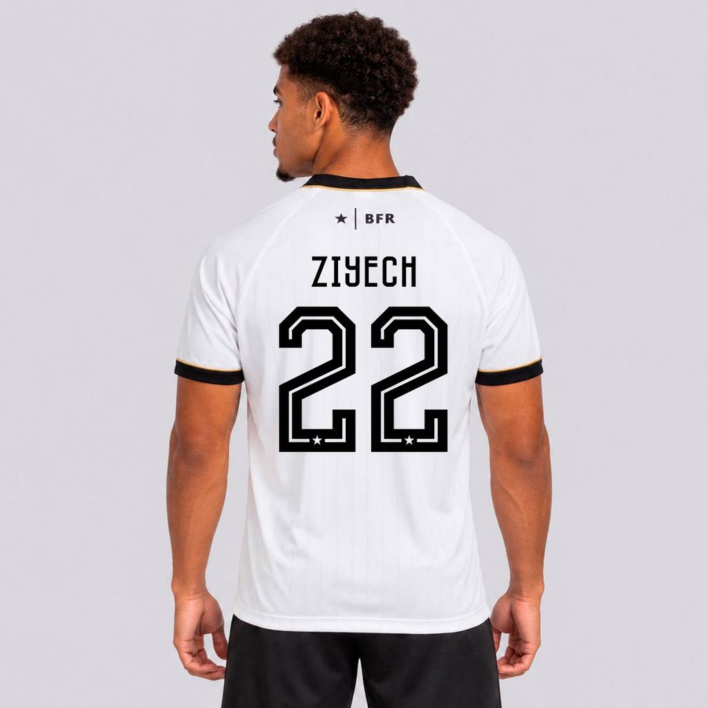 Camisa Botafogo Eixo Branca 22 Ziyech