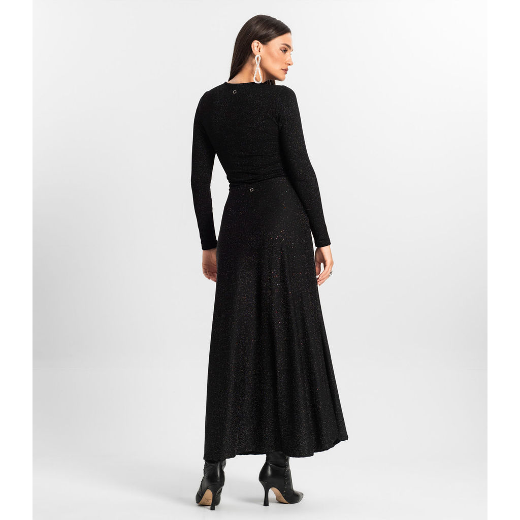Saia Midi Endless Preto · foto 2