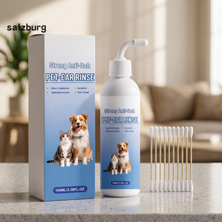 < salzburg > Limpeza Profissional De Orelhas De Animais De Estimação , Cuidados Diários De Ouvido Para Limpador De Espum