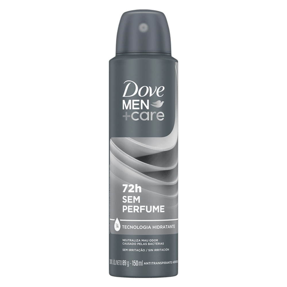 Kit Desodorante Aerosol Dove Men Sem Perfume 150ml - 4 unidades · foto 2