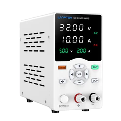 Fonte de Alimentação de Bancada Wanptek GC3010 32V 10A 320W 4 Dígitos Branco