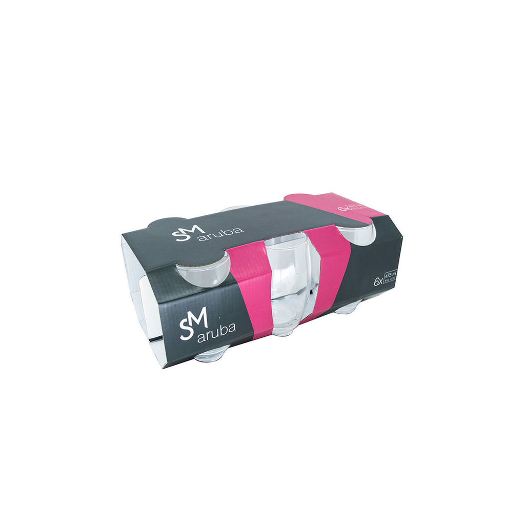 Jogo de Copos com 6 Peças 475ml Aruba Long Drink Nadir · foto 2