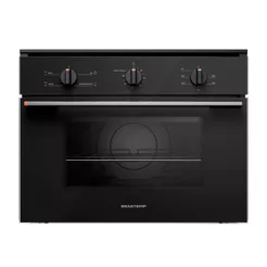 Forno de Embutir Elétrico 47 Litros com 3 Modos de Preparo Preto Brastemp - BOB47AE