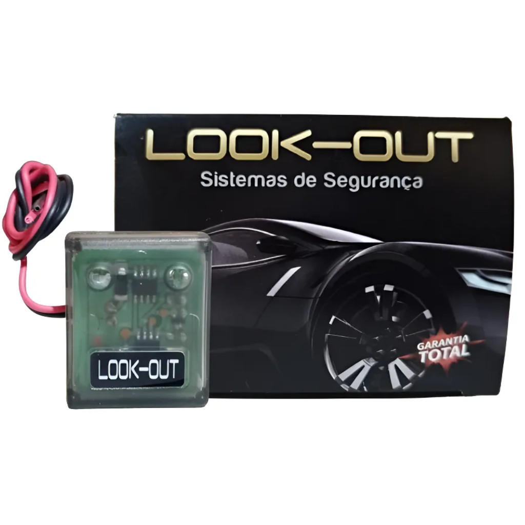Controle Aciona Portão Eletrônico Farol Tx Car Look-out em Oferta na Shopee