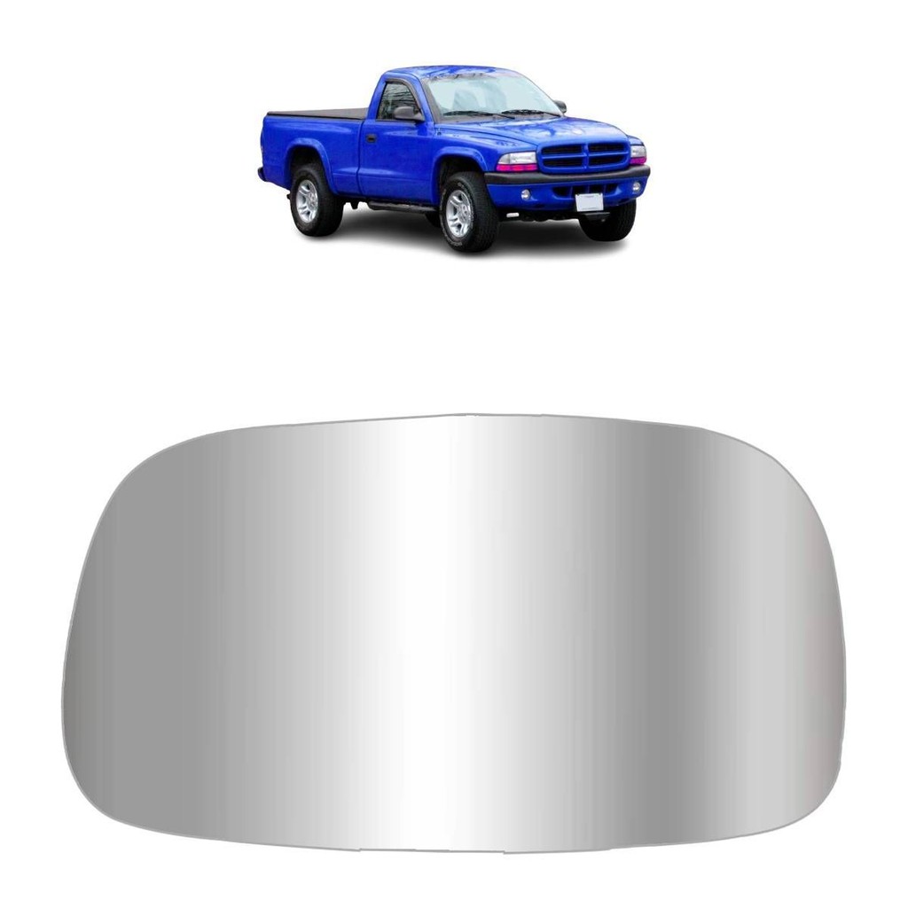 Peça Refil Espelho Retrovisor Direito Dodge Dakota Sport 1997 1998 1999 2000 2001