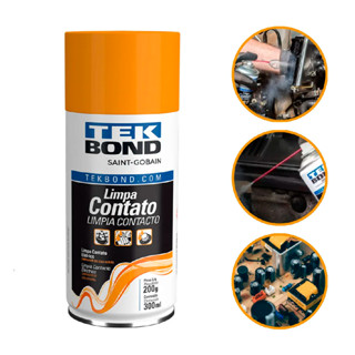 Limpa Contato P/ Potenciômetros Tekbond Spray 300ml 1 Unid em Oferta na Shopee