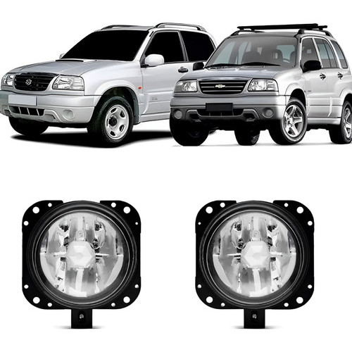 Farol Milha Chevrolet Tracker 2006 2007 2008 2009 2010 Par