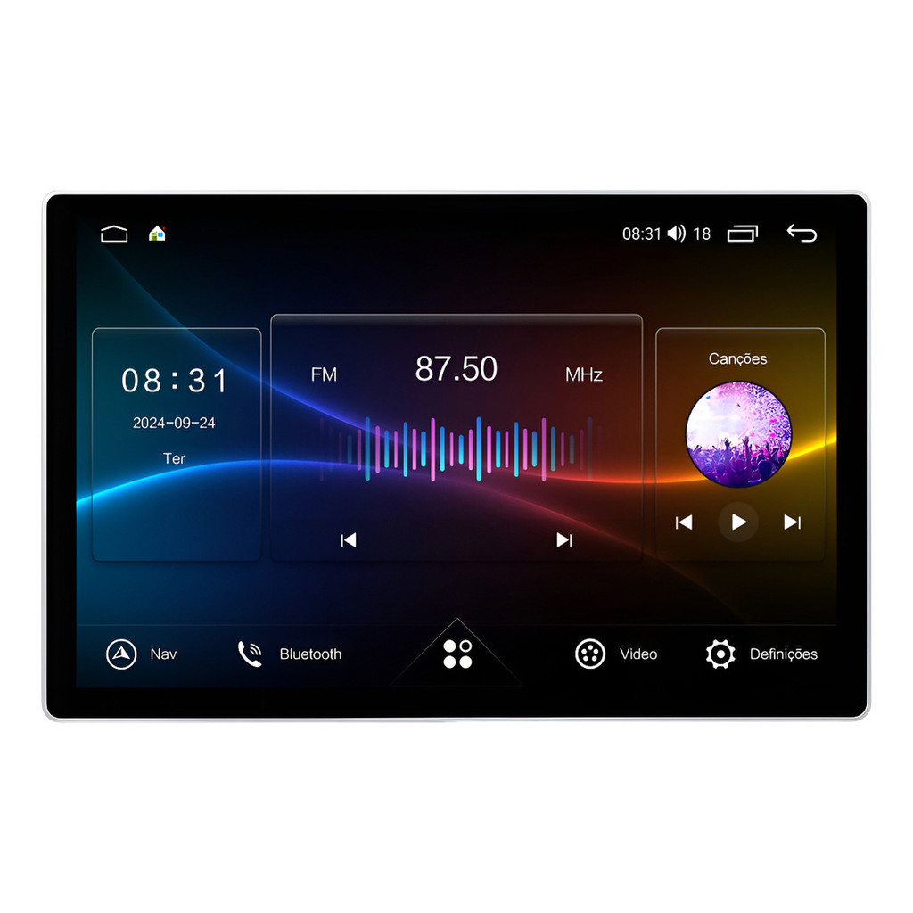 Multimidia Corolla Fielder 2003/2007 Android 14 13p Octa
