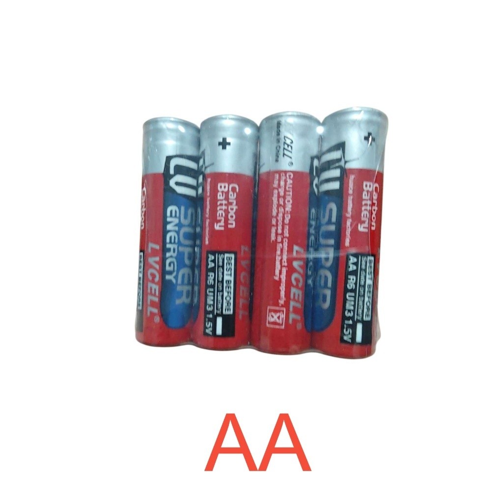 Kit  Pilha Comum Baterias SUPER ENERGY - Durabilidade Tamanhos AA - Mihou.se em Oferta na Shopee