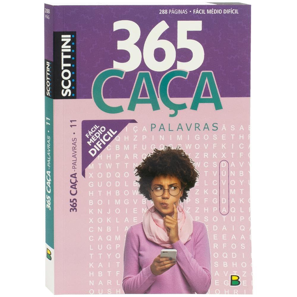 Scottini 365 Caça-palavras | N.11 em Oferta na Shopee