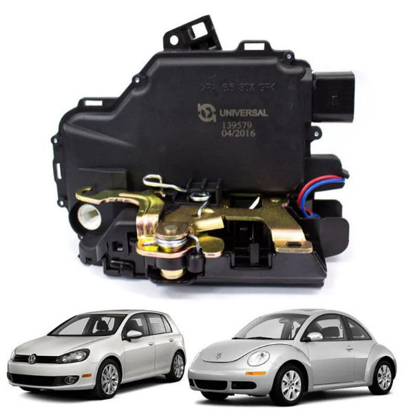Fechadura Eletrica Porta Dianteira Golf Passat Bora 1999 2000 2001 2002 2003 2004 2005 2006  8 Pinos