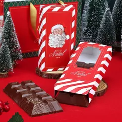 30 CAIXA PARA BARRA 300G NATAL COM VISOR VINTAGE 5151 ( JANGO NATAL 2025 )