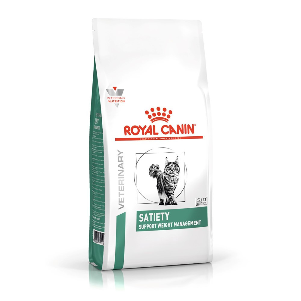 Ração Seca Veterinary Diet Satiety para Gatos com Excesso de Peso 1,5Kg Royal Canin em Oferta na Shopee