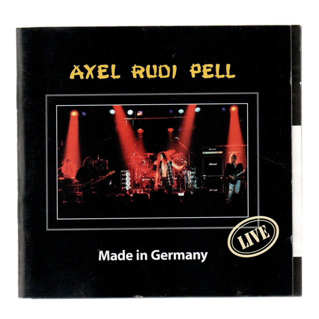 CD Axel Rudi Pell Made In Germany/Live