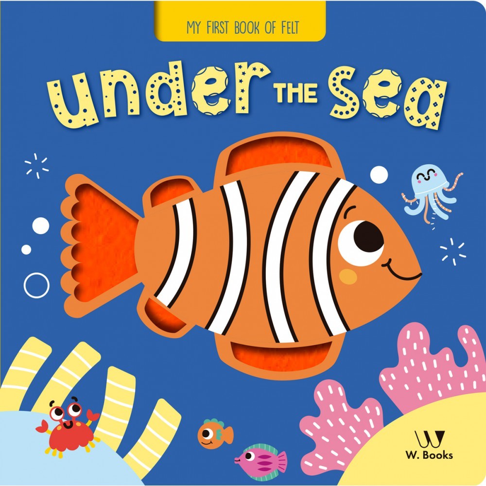 Livro Under the sea - Felt Book