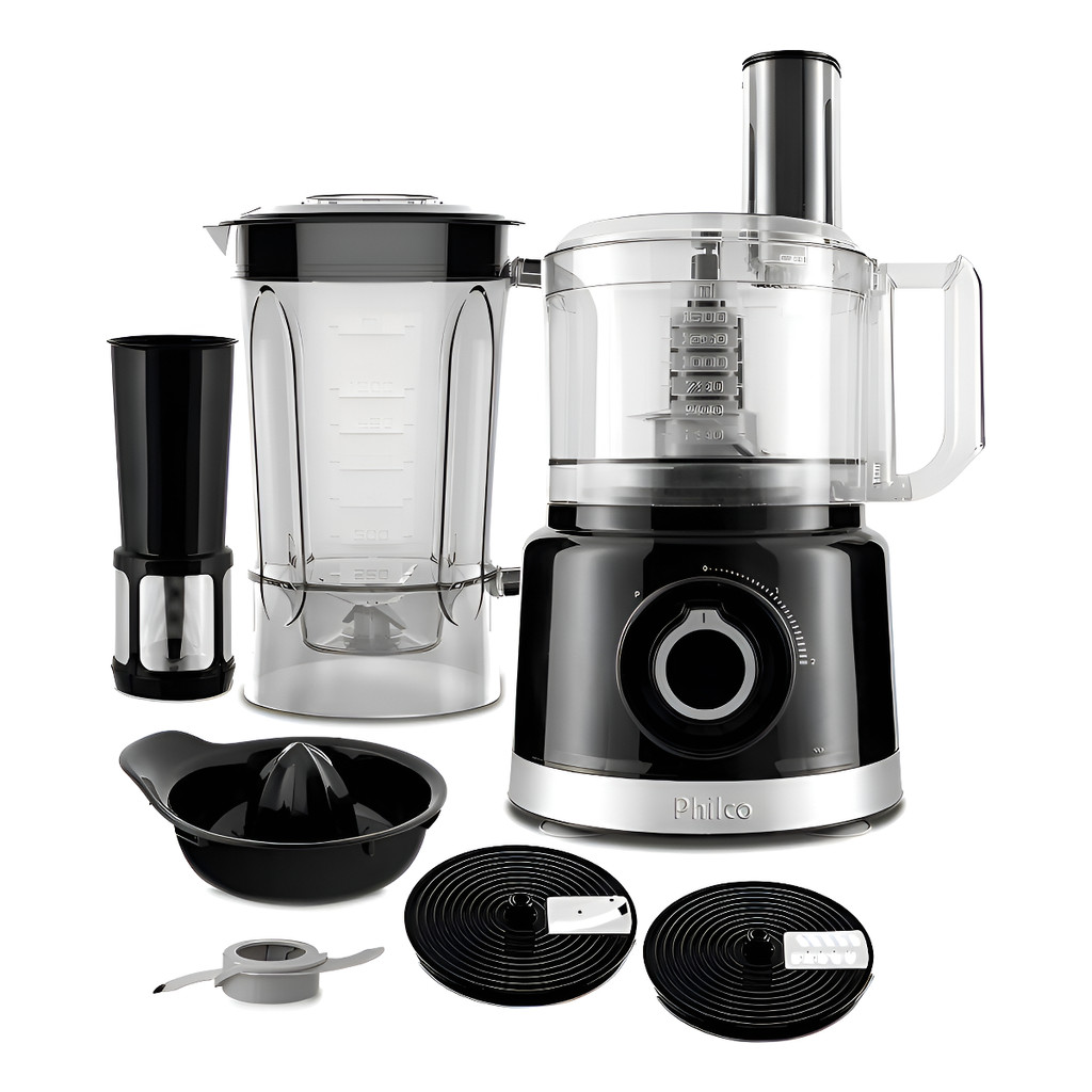 Multiprocessador Philco Multifunções 5 em 1 1000W 127V em Oferta na Shopee