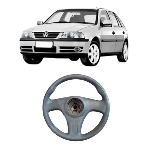 Volante Original Volkswagen Gol Saveiro Parati 5w0419091 Grafite