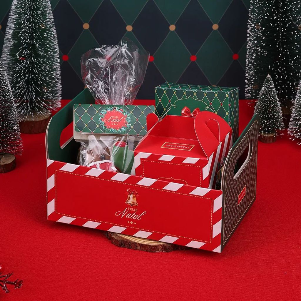 10 CESTA NATAL 12,5X22X15 VINTAGE 5230 ( JANGO NATAL 2025 )