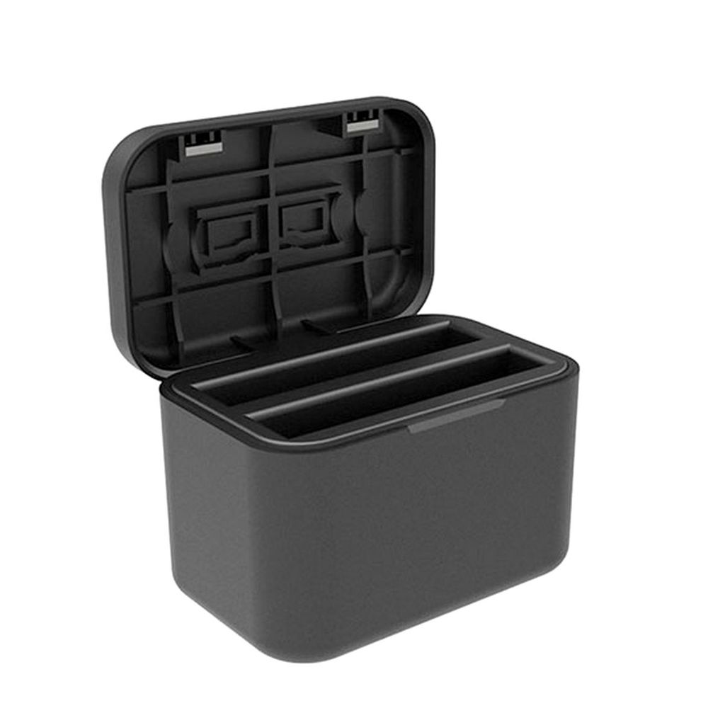 Carregador para Câmera Insta360 X5 Carregador Duplo Para 2 Baterias