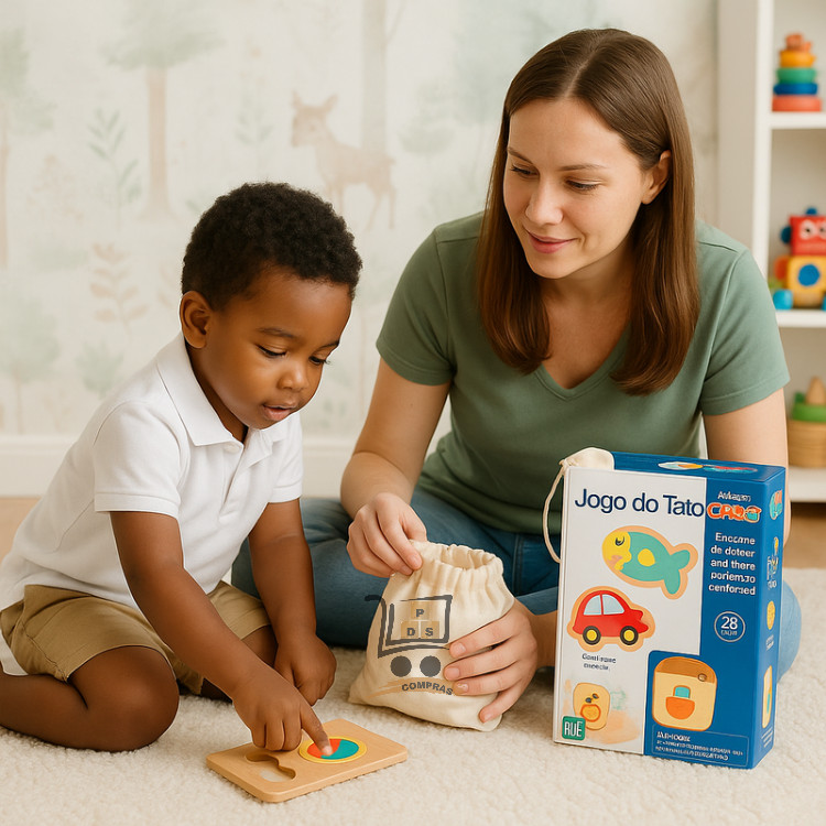Brinquedo Educativo 2 Anos Jogo Do Tato Em Madeira Nig Brinquedos