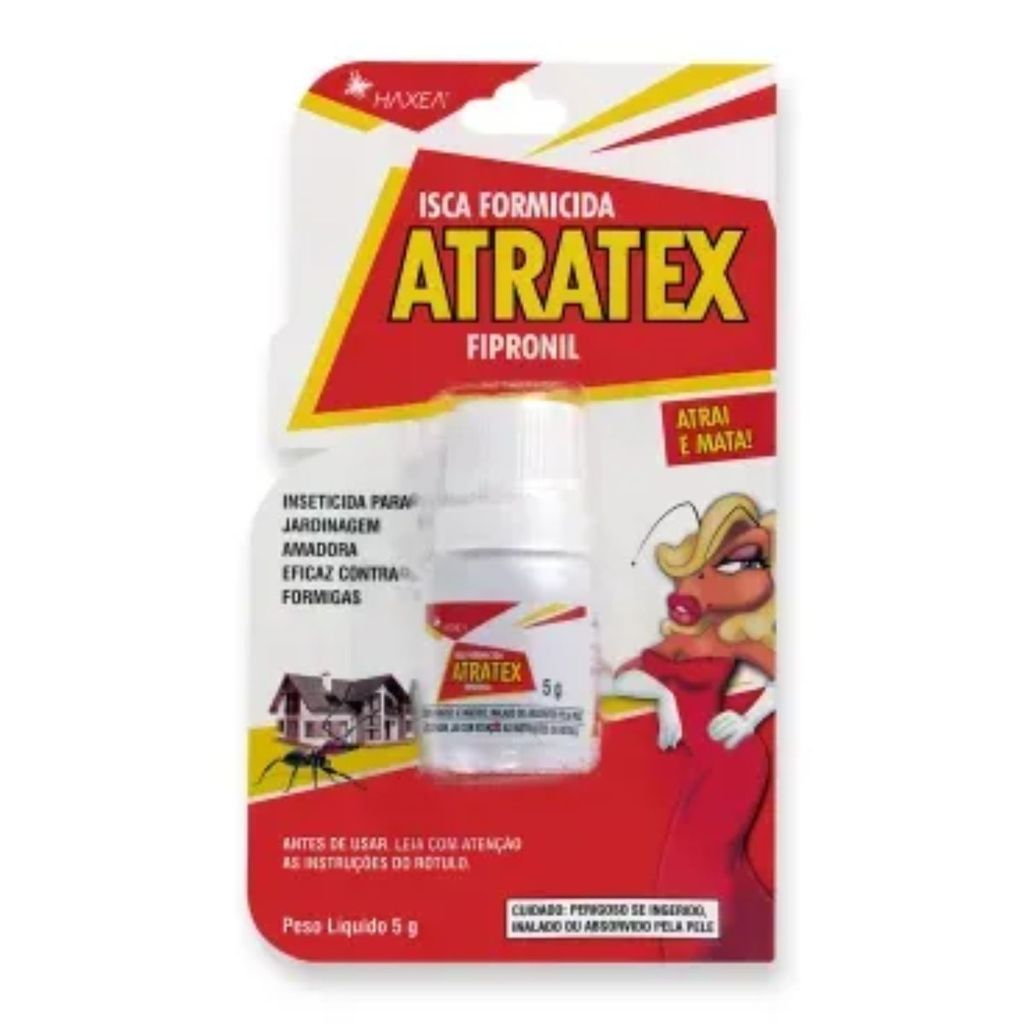 Veneno Formiga Doceira Doméstica Isca Atratex 5g Formicida em Oferta na Shopee