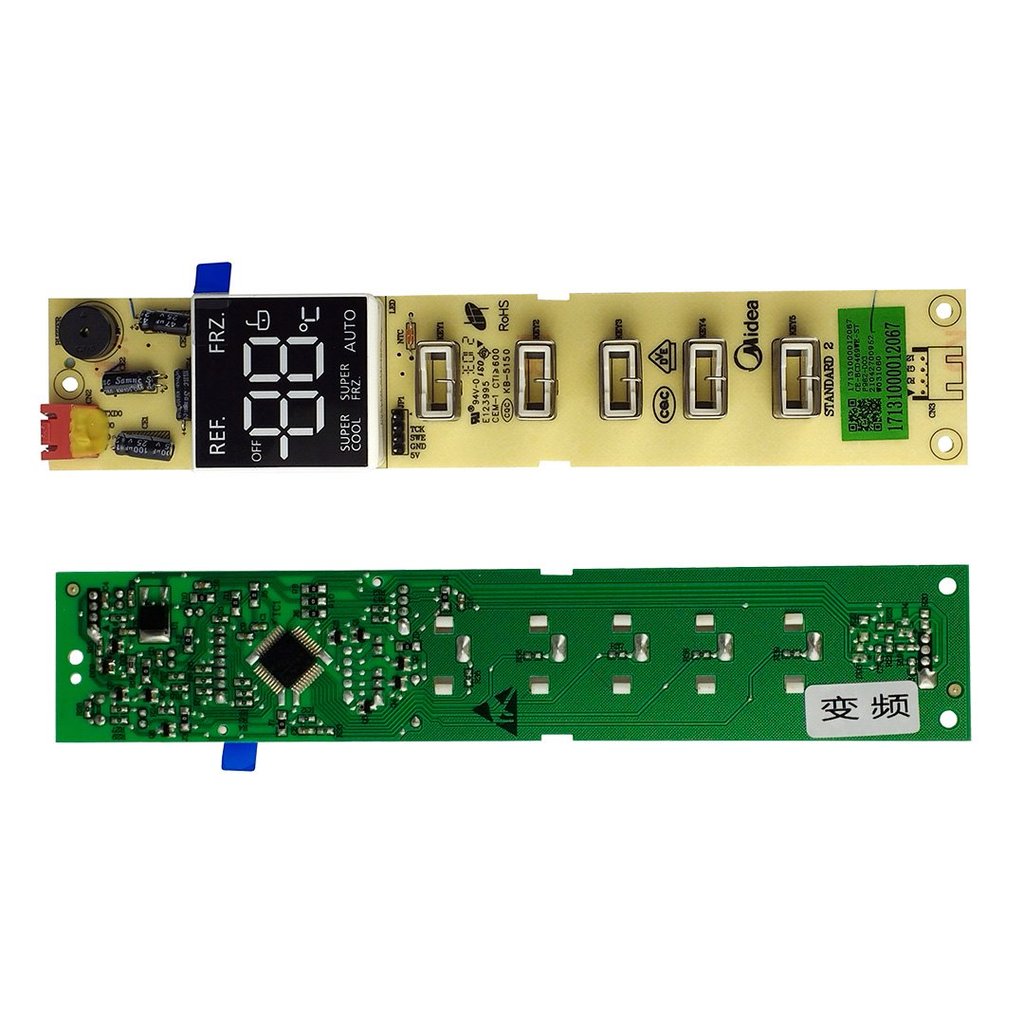 Placa Eletrônica Display Refrigerador Midea Original 17131000012067