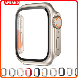 Capinha Case Capa PC Com Vidro Para Relógio Smartwatch Apple Watch IWatch Serie 11 10 9 8 7 6 SE 3 2 41 46 45 42mm 38mm em Oferta na Shopee
