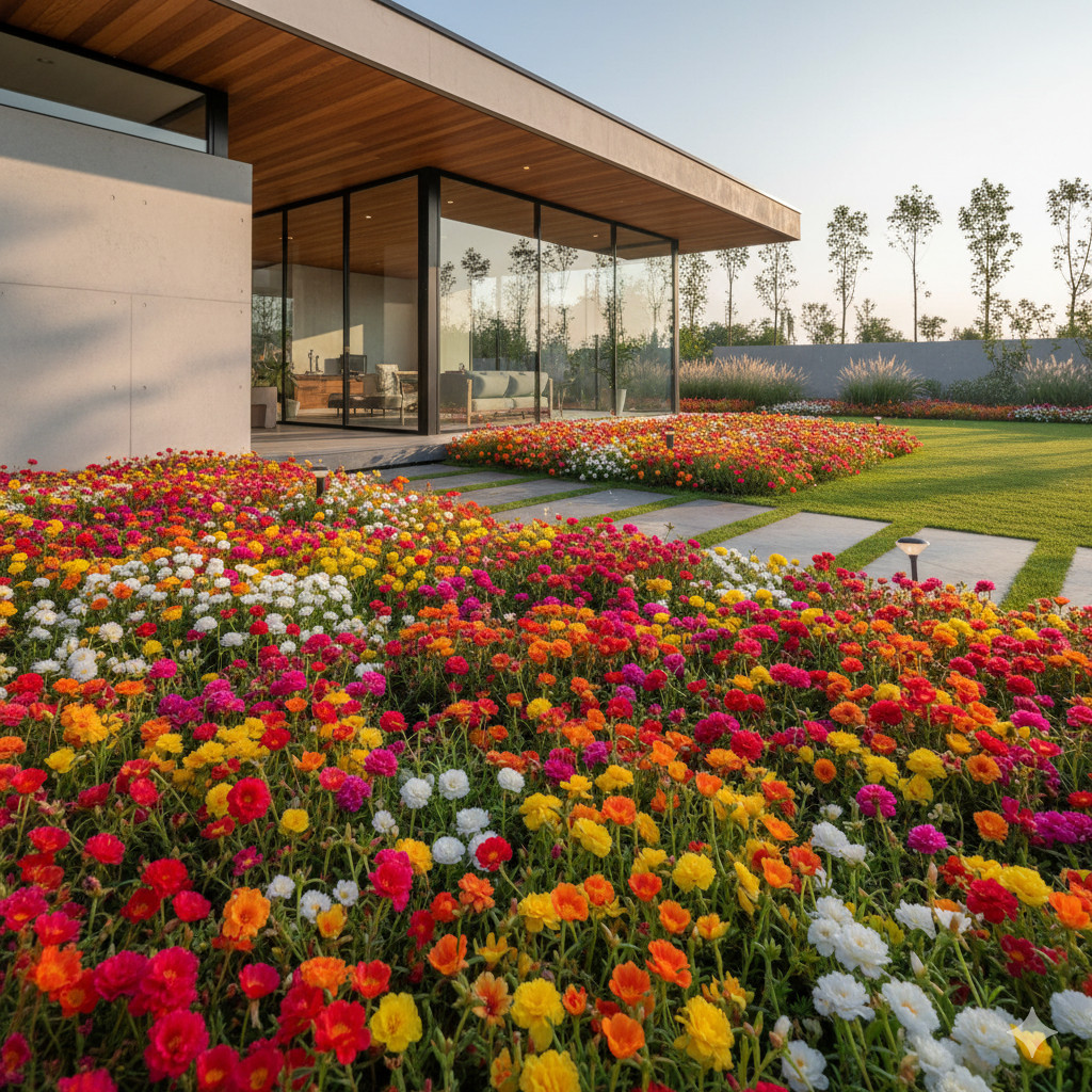 1800 Sementes Flor Onze 11 Horas Dobrada Portulaca Sortidas
