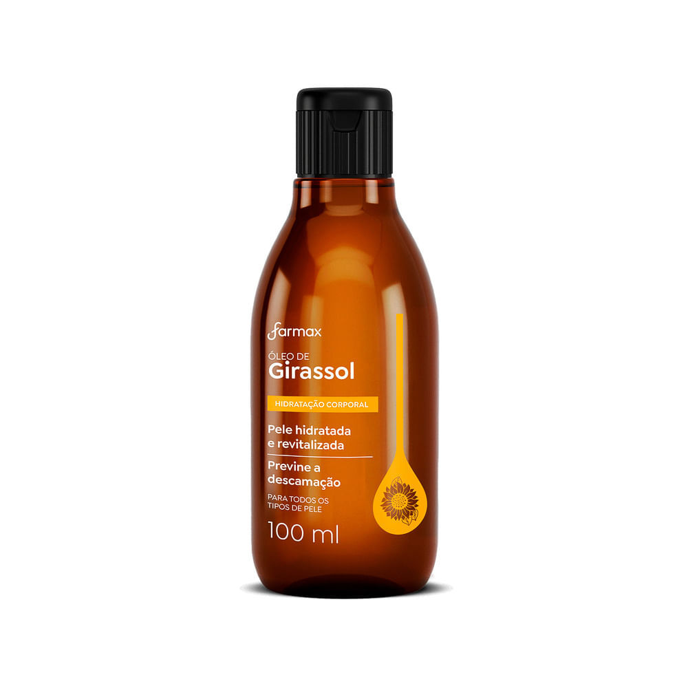 Óleo Corporal Farmax Girassol 100ml em Oferta na Shopee