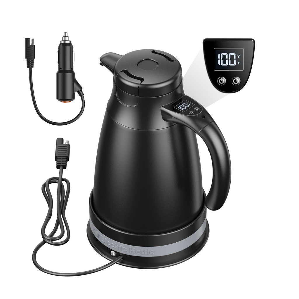 12V 24V Chaleira De Carro Universal Grande Capacidade Isolada Caldeira De Água Elétrica Para Caminhão SUV Veículo Portát