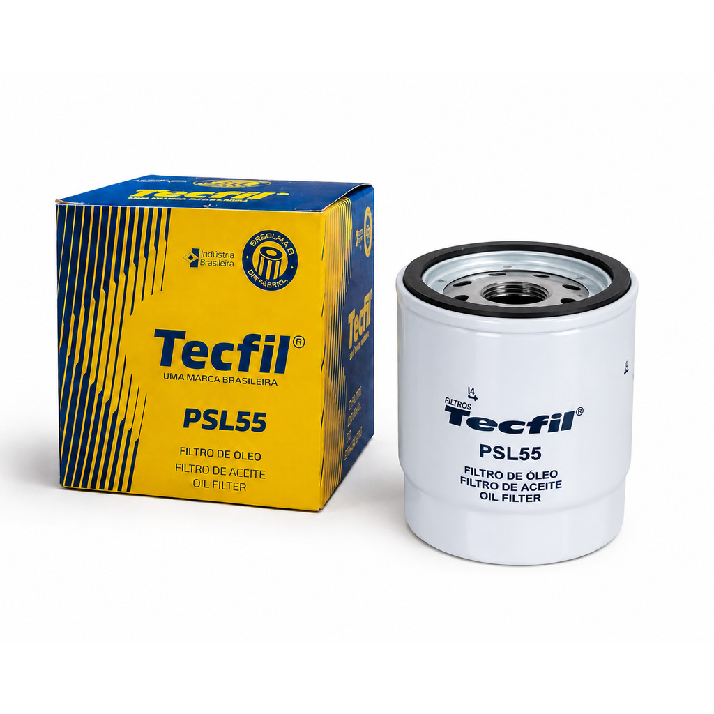 Filtro de Óleo Lubrificante Motor HONDA FIAT PSL55 TECFIL