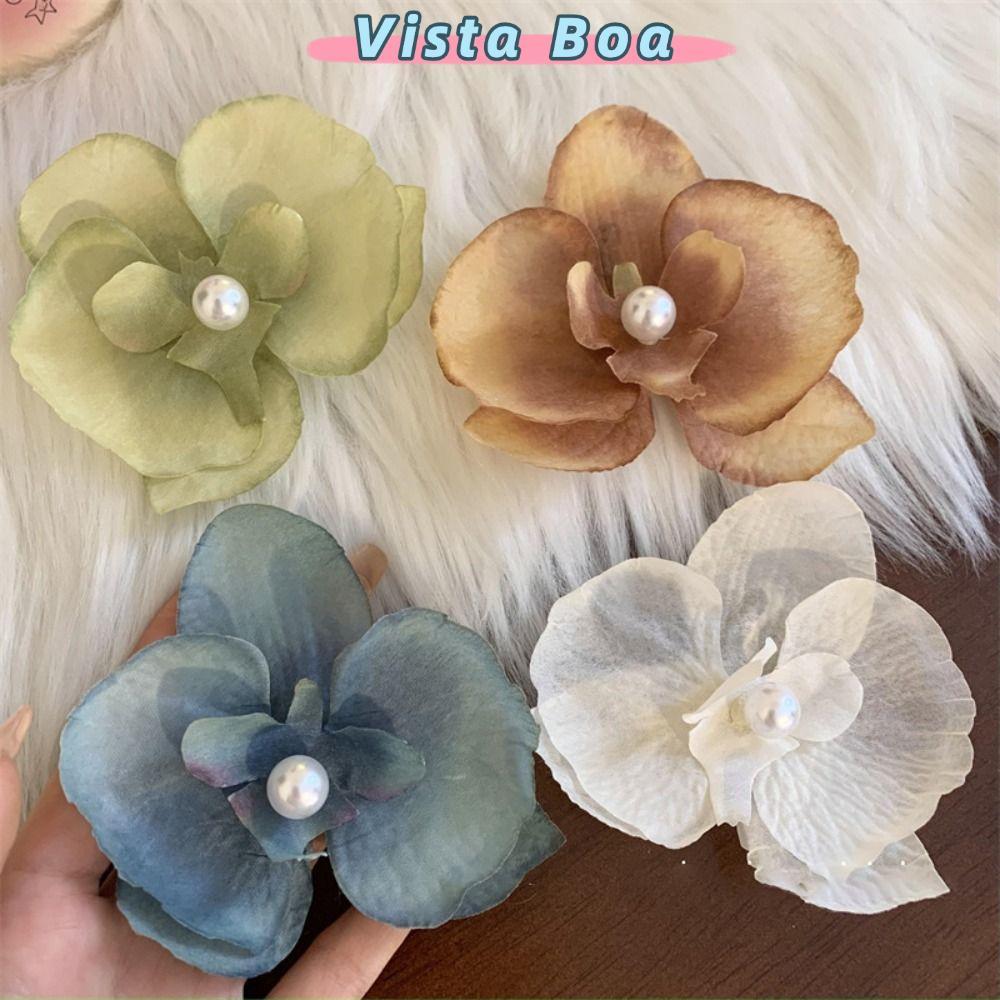Grampo De Cabelo De Flor CHEEP Phalaenopsis , Cocar De Férias À Beira-Mar , Clipe De Bico De Pato Lateral Super Fada Fra
