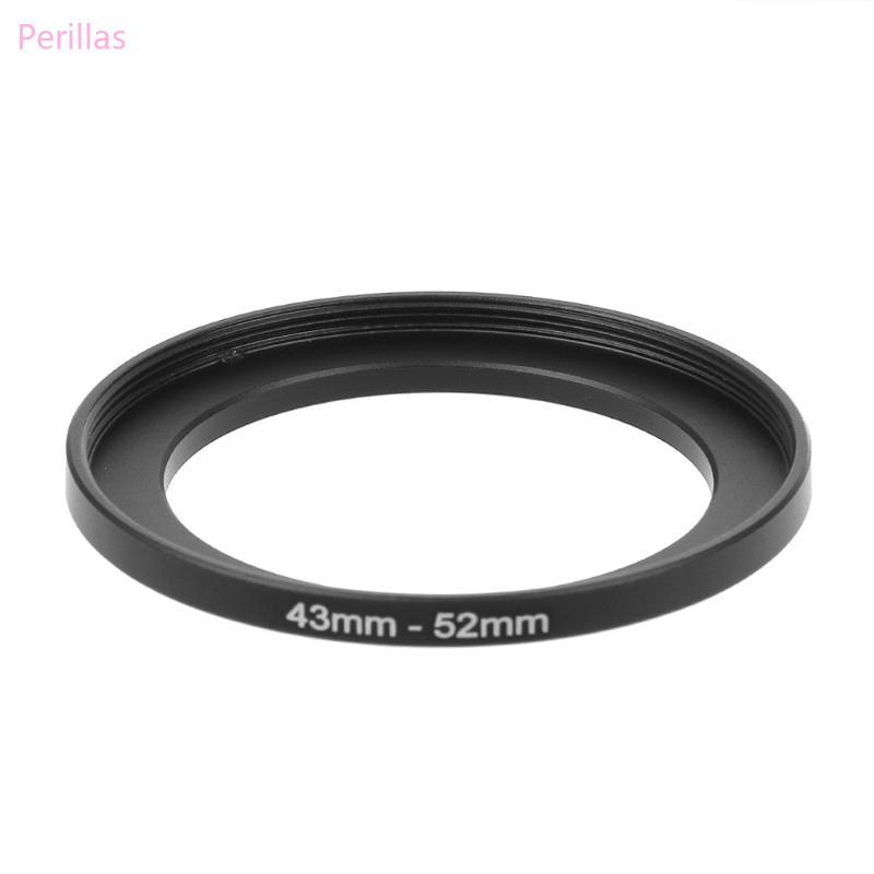 Perillas 43mm A 52mm Metal Step Up Anéis Adaptador Lente Filtro Câmera Ferramenta Acessórios